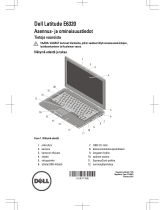 Dell LATITUDE E6320 Lühike juhend