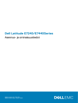 Dell Latitude E7240 Ultrabook Lühike juhend