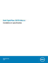 Dell OptiPlex 3070 Omaniku manuaal