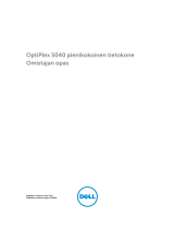 Dell OptiPlex 5040 Omaniku manuaal