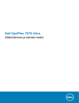 Dell OptiPlex 7070 Ultra Omaniku manuaal