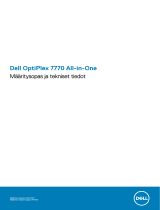 Dell OptiPlex 7770 All-In-One Omaniku manuaal