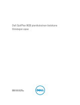 Dell OptiPlex 9020 Omaniku manuaal