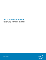 Dell Precision 3930 Rack Omaniku manuaal
