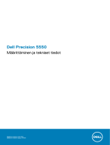 Dell Precision 5550 Omaniku manuaal