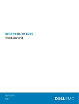 Dell Precision 5750 Omaniku manuaal