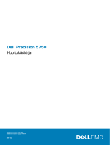 Dell Precision 5750 Omaniku manuaal