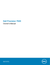 Dell Precision 7520 Omaniku manuaal