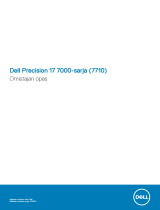 Dell Precision 7710 Omaniku manuaal