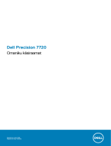 Dell Precision 7720 Omaniku manuaal