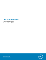 Dell Precision 7720 Omaniku manuaal