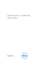 Dell Venue 7130 Pro/7139 Pro Kasutusjuhend