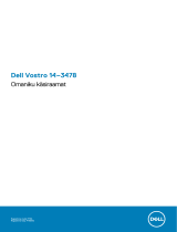 Dell Vostro 3478 Omaniku manuaal