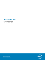 Dell Vostro 3671 Omaniku manuaal