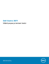 Dell Vostro 3671 Omaniku manuaal