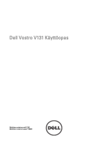 Dell Vostro V131 Omaniku manuaal