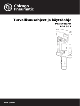 Chicago Pneumatic PDR 30 T Kasutusjuhend