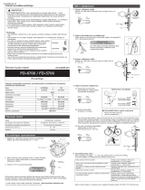 Shimano FD-5700 Service Instructions