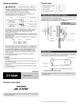 Shimano CT-S500 Service Instructions