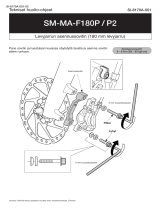 Shimano SM-MA-F180P2 Service Instructions