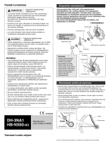 Shimano HB-NX60-A3 Service Instructions