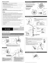 Shimano DH-3D30 Service Instructions