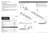 Shimano HB-MX70 Service Instructions