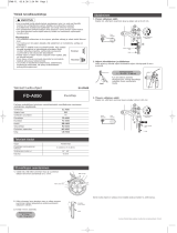 Shimano FD-A050 Service Instructions