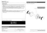 Shimano HB-7600-F Service Instructions