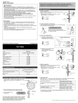 Shimano FD-7900 Service Instructions