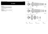 Shimano CS-6600 Service Instructions