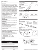 Shimano WH-M985-F15 Service Instructions