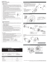 Shimano WH-MT65-F15 Service Instructions