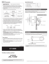 Shimano CT-S500 Service Instructions