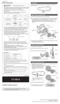 Shimano CT-S510 Service Instructions