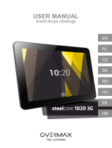 Overmax Steelcore 1020 3G Omaniku manuaal