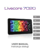 Overmax Livecore 7020 Omaniku manuaal