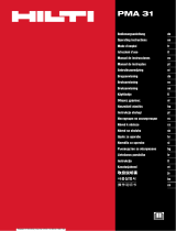 Hilti PMA 31 Kasutusjuhend