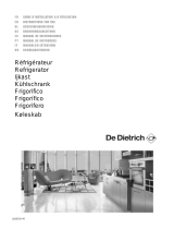 De Dietrich DRS723JE Omaniku manuaal