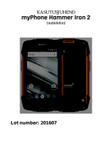 myPhone HAMMER Iron 2 Kasutusjuhend