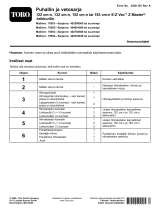 Toro Blower and Drive Kit, 60in E-Z Vac for Z Master Mower paigaldusjuhend