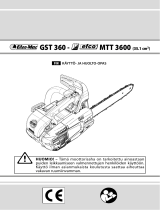 Oleo-Mac MTT 3600 Omaniku manuaal