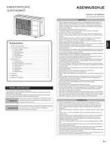 Fujitsu AOHG14KVCBN paigaldusjuhend