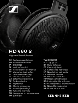 Sennheiser Consumer Audio HD 660 S Kasutusjuhend