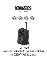 Denver TSP-120 Kasutusjuhend