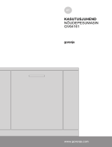 Gorenje GV64161 Omaniku manuaal