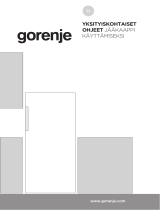 Gorenje HS14862 Kasutusjuhend