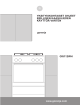 Gorenje GI5112WH Kasutusjuhend