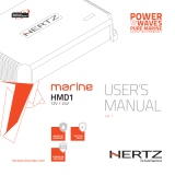 Hertz HMD1 24V  Omaniku manuaal