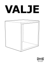 IKEA VALJE Assembly Manual